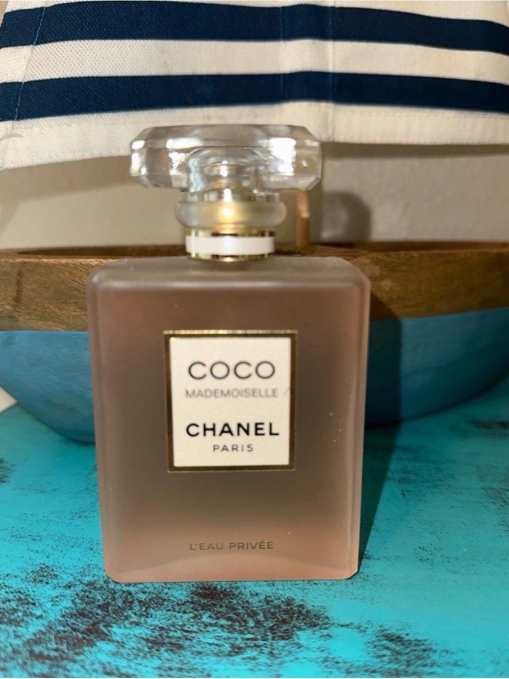 CHANEL Coco Mademoiselle Pink Frosted Bottle